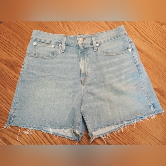 J. Crew Women's High Rise Cut Off Shorts - Picture 1 of 3